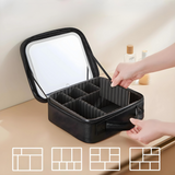 Cosmetic Makeup Case With LED Mirror