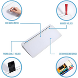 Home & Office Desktop Whiteboard Organiser