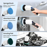 Ergonomic Multi-purpose Electric Spinning Cleaning Scrubber