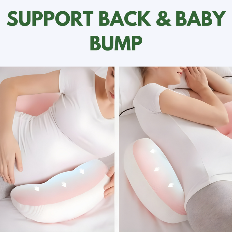 Ultimate Adjustable Pregnancy Pillow For You & Your Bump