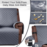 100% Water Proof & Machine Washable Recliner Seat Cover