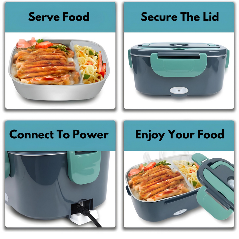 Reheatable & Portable Electric Lunch Box