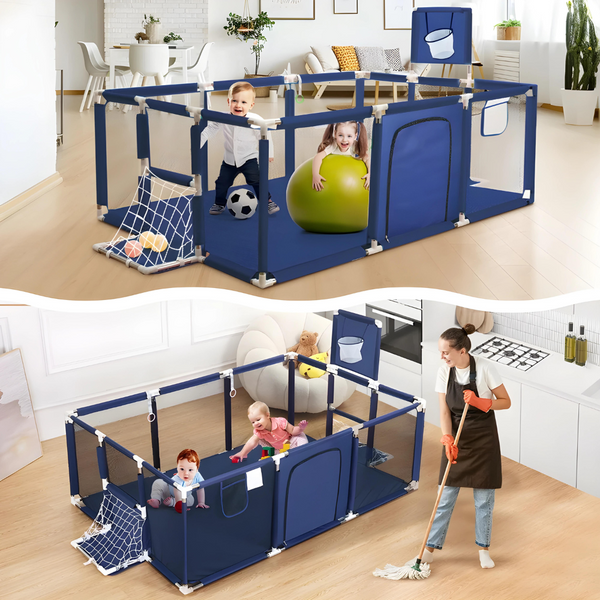 Kids Playpen For Screen-Free Play Time