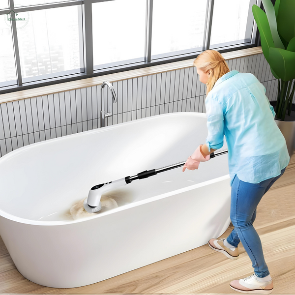 Ergonomic Multi-purpose Electric Spinning Cleaning Scrubber